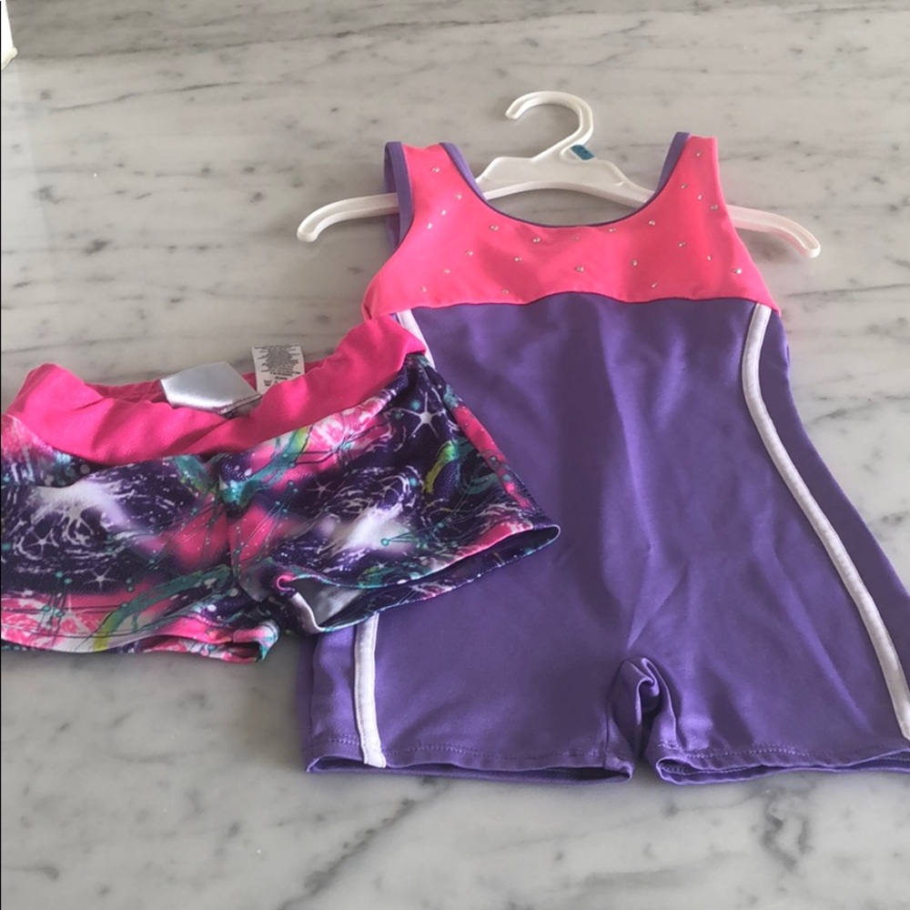 Danskin Freestyle Bundle - shorts and one piece